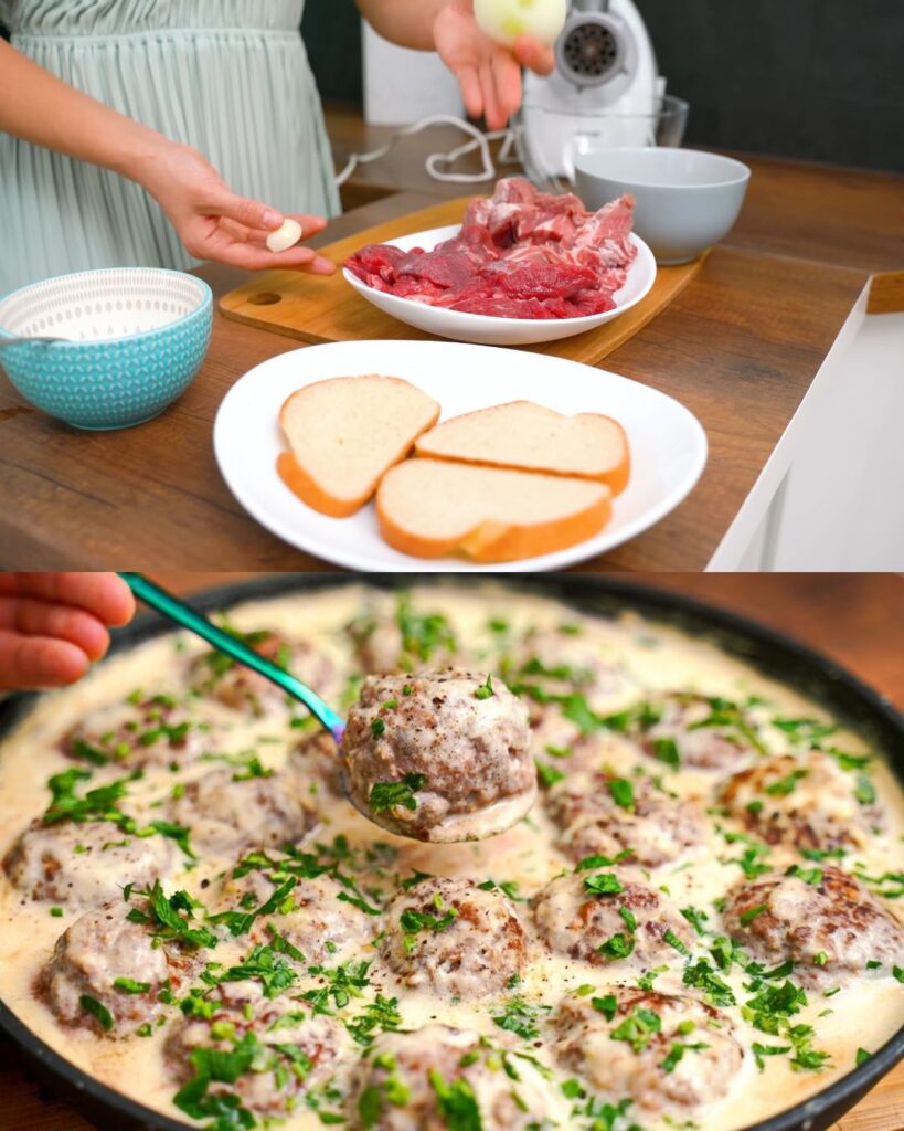 Meatballs in Creamy Sauce