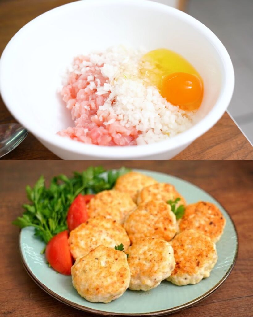 Juicy Chopped Chicken Cutlets