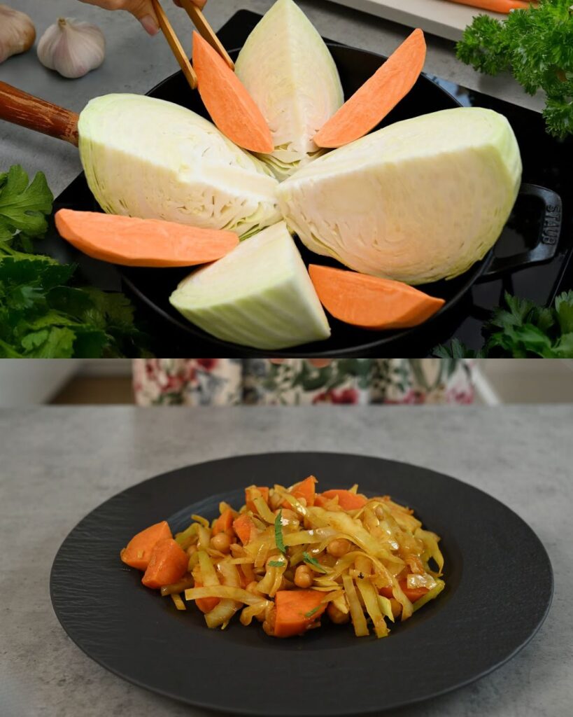 Sweet Potato, Kale, and Chickpea Stir-Fry