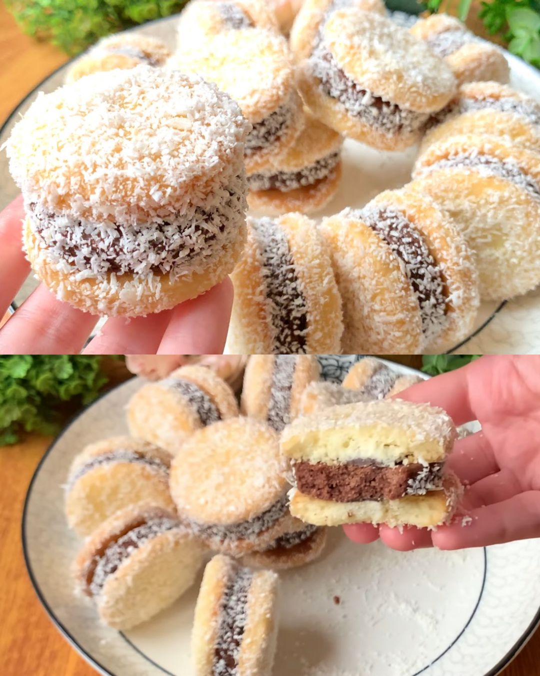 Vanilla and Chocolate Swirl Cookies