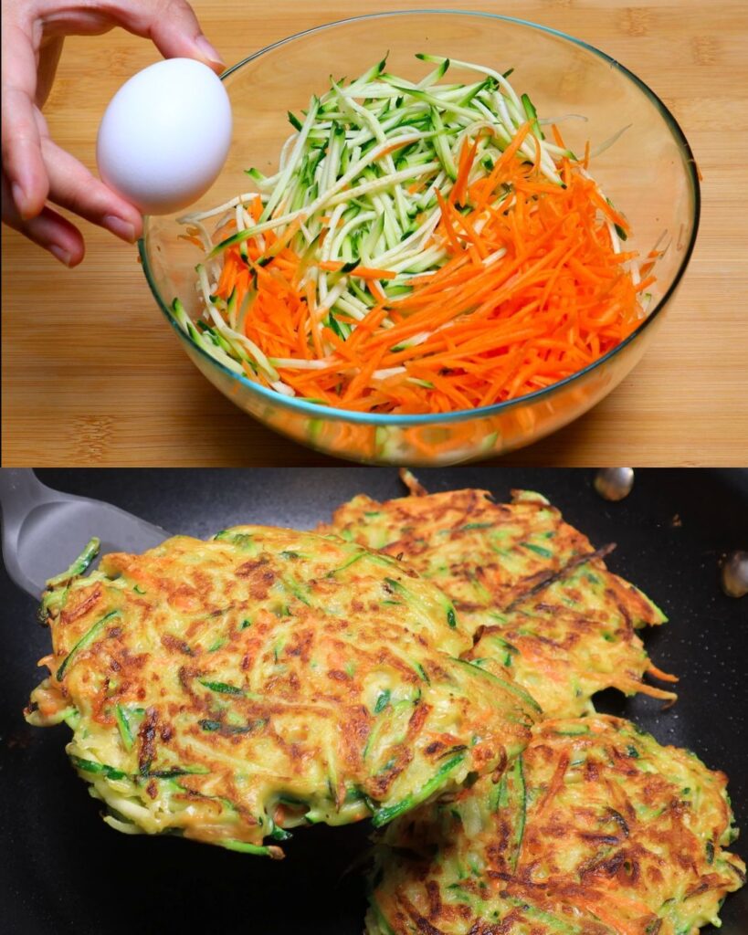 Zucchini and Carrot Pancakes