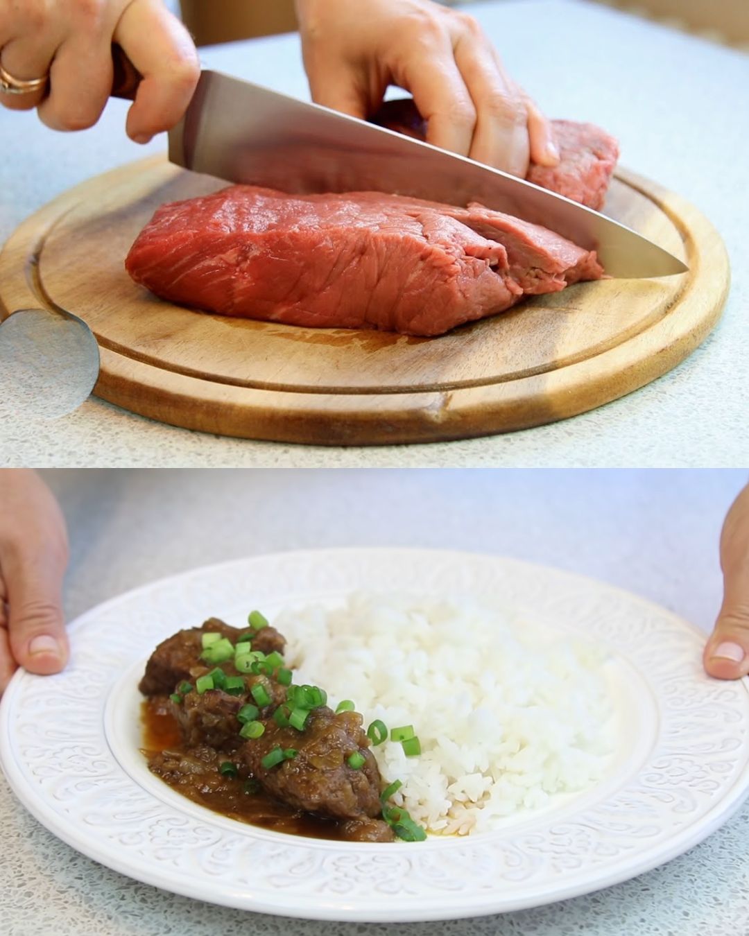 Classic Braised Beef with Onions and Aromatic Spices