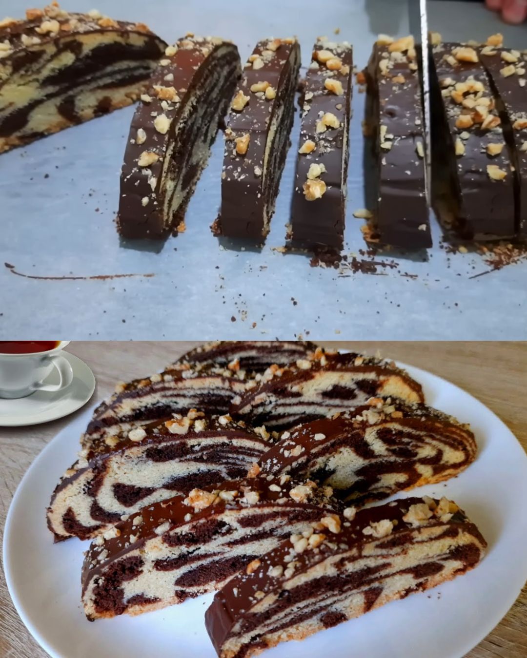 Chocolate Walnut Cake