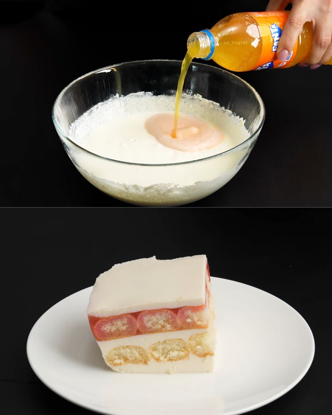 Plum and Cream Cheese Dessert with Savoiardi