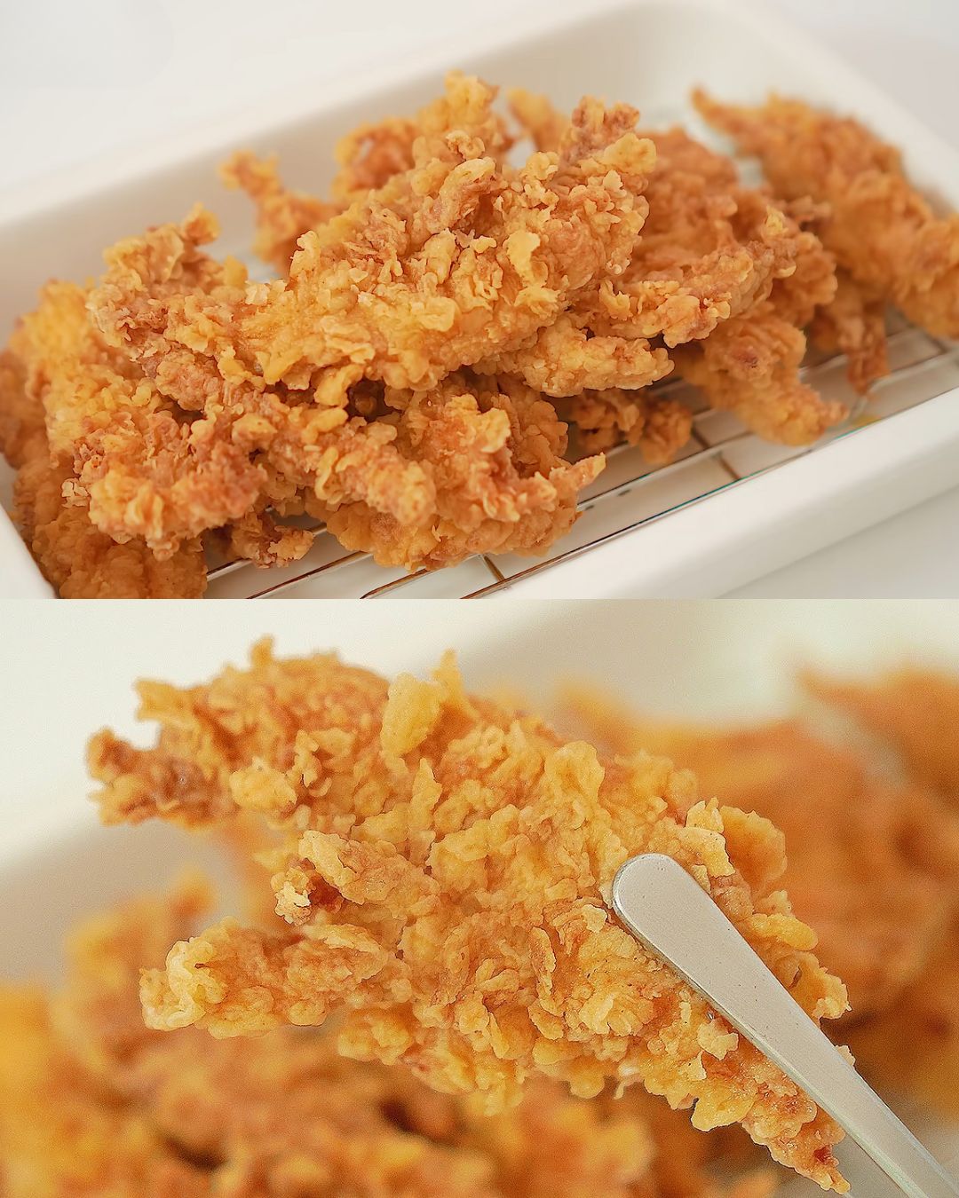 Spicy Crispy Fried Chicken with Sweet and Spicy Sauce
