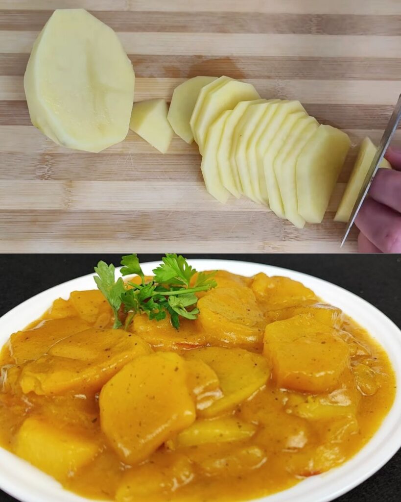 Osuna-Style Potatoes (Patatas en Paseo) finished dish