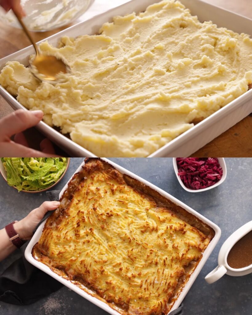 Traditional Shepherd’s Pie with Creamy Mashed Potatoes
