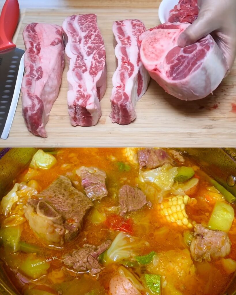Hearty Beef Rib and Vegetable Stew