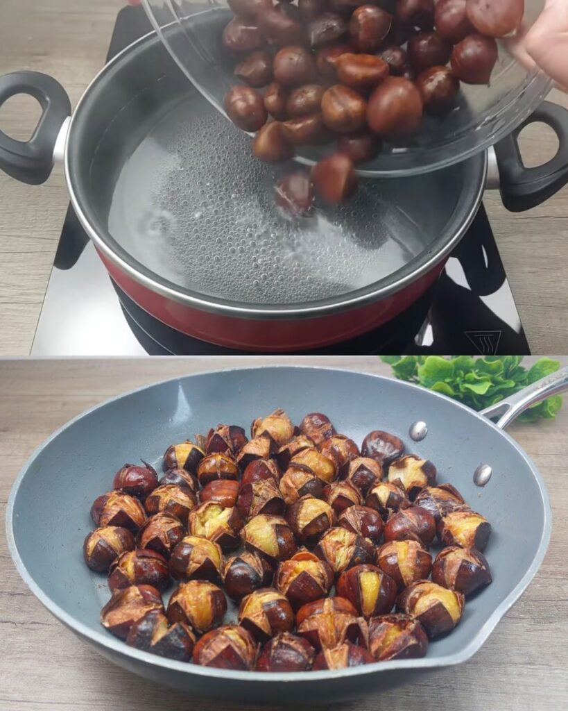 Roasted Chestnuts with Butter and Salt