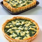 Spinach and Cheese Savory Tart Spinach and Cheese Savory Tart