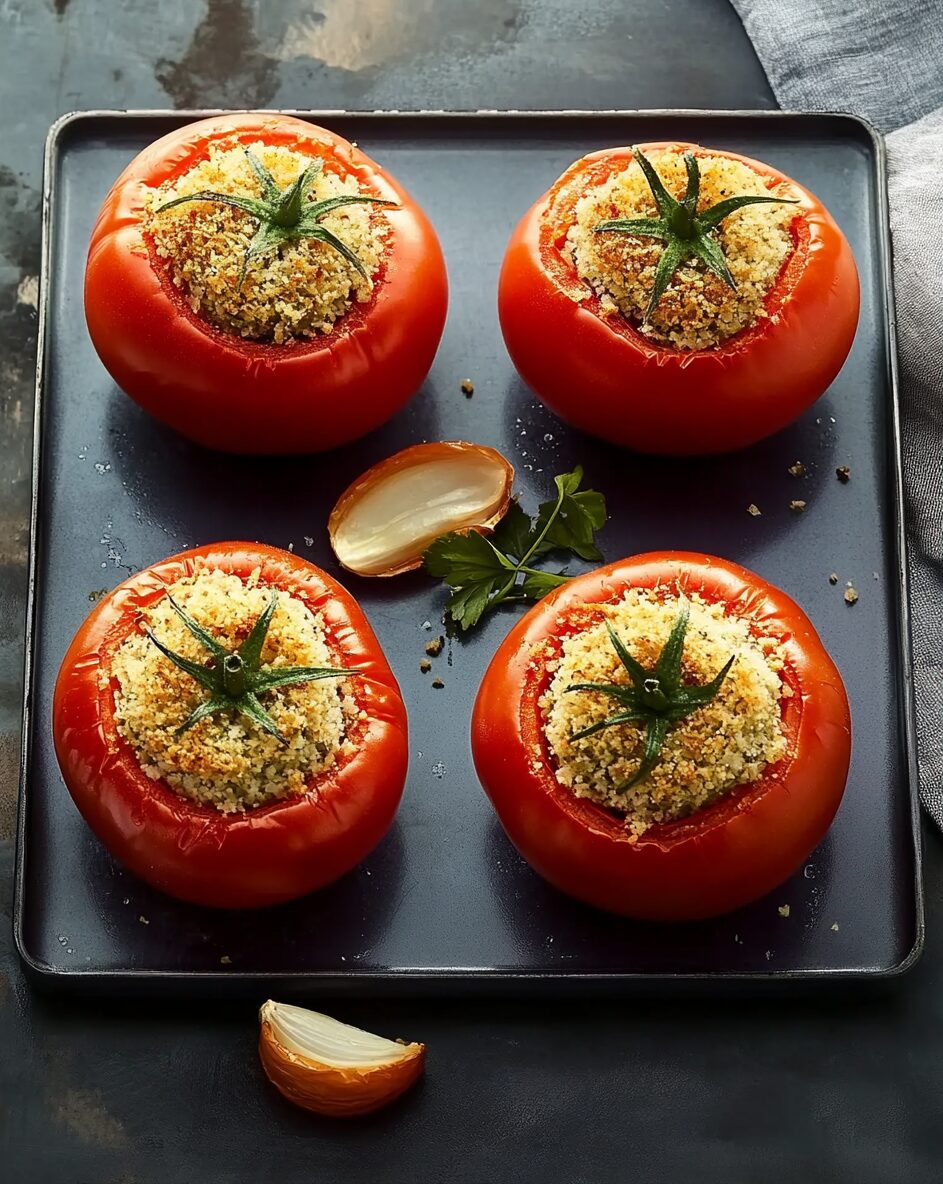 Vegetarian Stuffed Tomatoes
