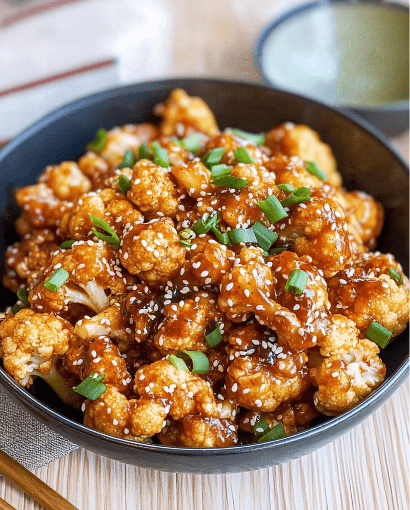 Sticky Sesame Cauliflower - A Flavor-Packed, Plant-Based Delight