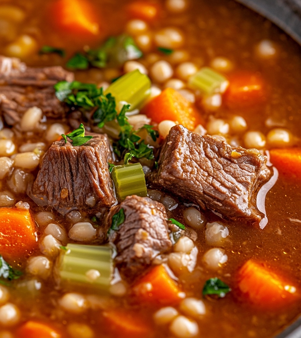 Hearty Beef and Barley Soup: A Comforting Classic for Chilly Days