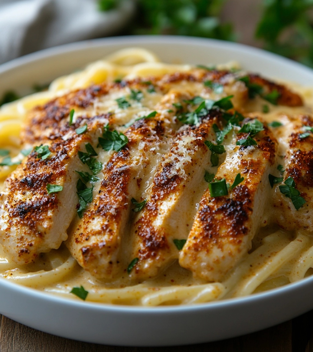 Creamy Chicken Fettuccine Alfredo: A Decadent Comfort Meal