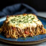 Baked Spaghetti Casserole with Meat Sauce and Cheese: A Comforting Italian Classic Baked Spaghetti Casserole with Meat Sauce and Cheese: A Comforting Italian Classic