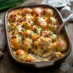 Loaded Mashed Potato Bake: The Ultimate Cheesy, Bacon-Packed Side Dish