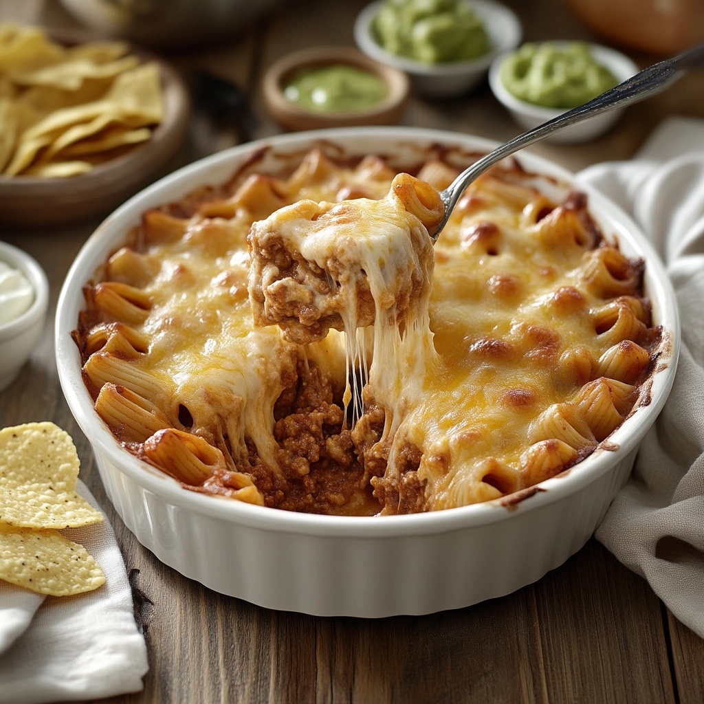 Taco Rigatoni Casserole: A Cheesy, Tex-Mex Twist on Pasta Night