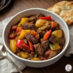 Hearty Beef Stew with Bell Peppers and Potatoes: A Comforting Classic Hearty Beef Stew with Bell Peppers and Potatoes: A Comforting Classic