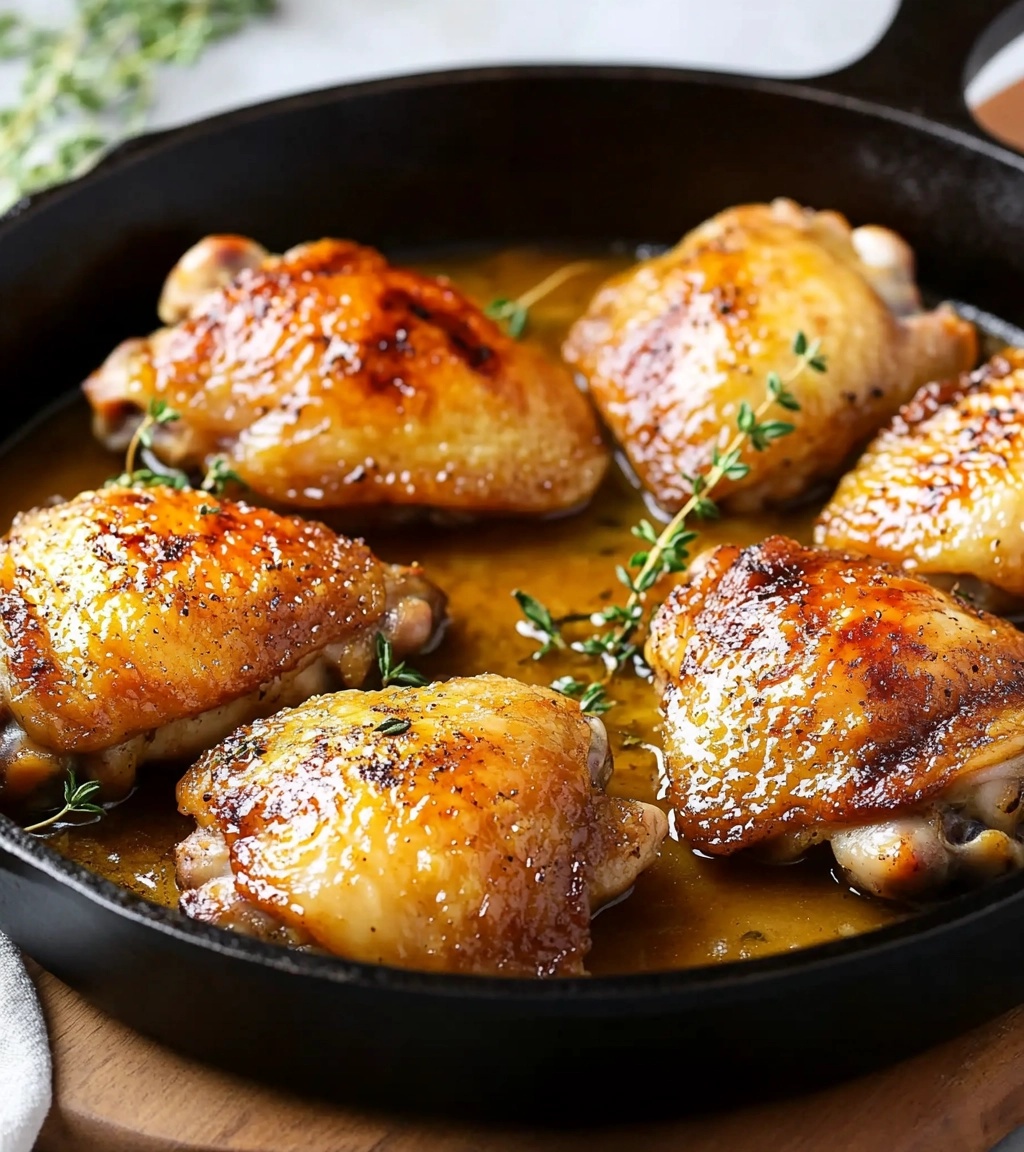 Honey Mustard Chicken Thighs: A Perfectly Balanced Sweet and Savory Dish
