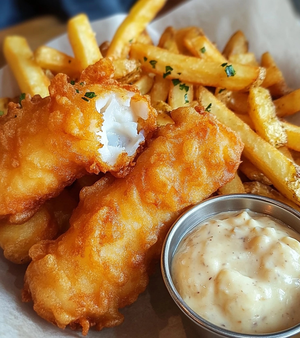 Classic Fish and Chips Recipe: Crispy, Golden, and Irresistibly Delicious