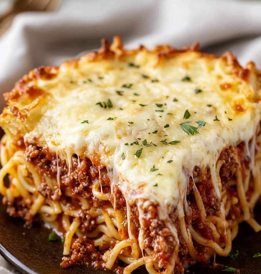 Baked Spaghetti Casserole: A Cheesy, Comforting Italian Delight