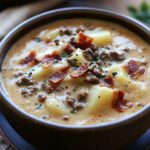 Bacon Cheeseburger Soup: A Hearty Bowl of Comfort Bacon Cheeseburger Soup: A Hearty Bowl of Comfort