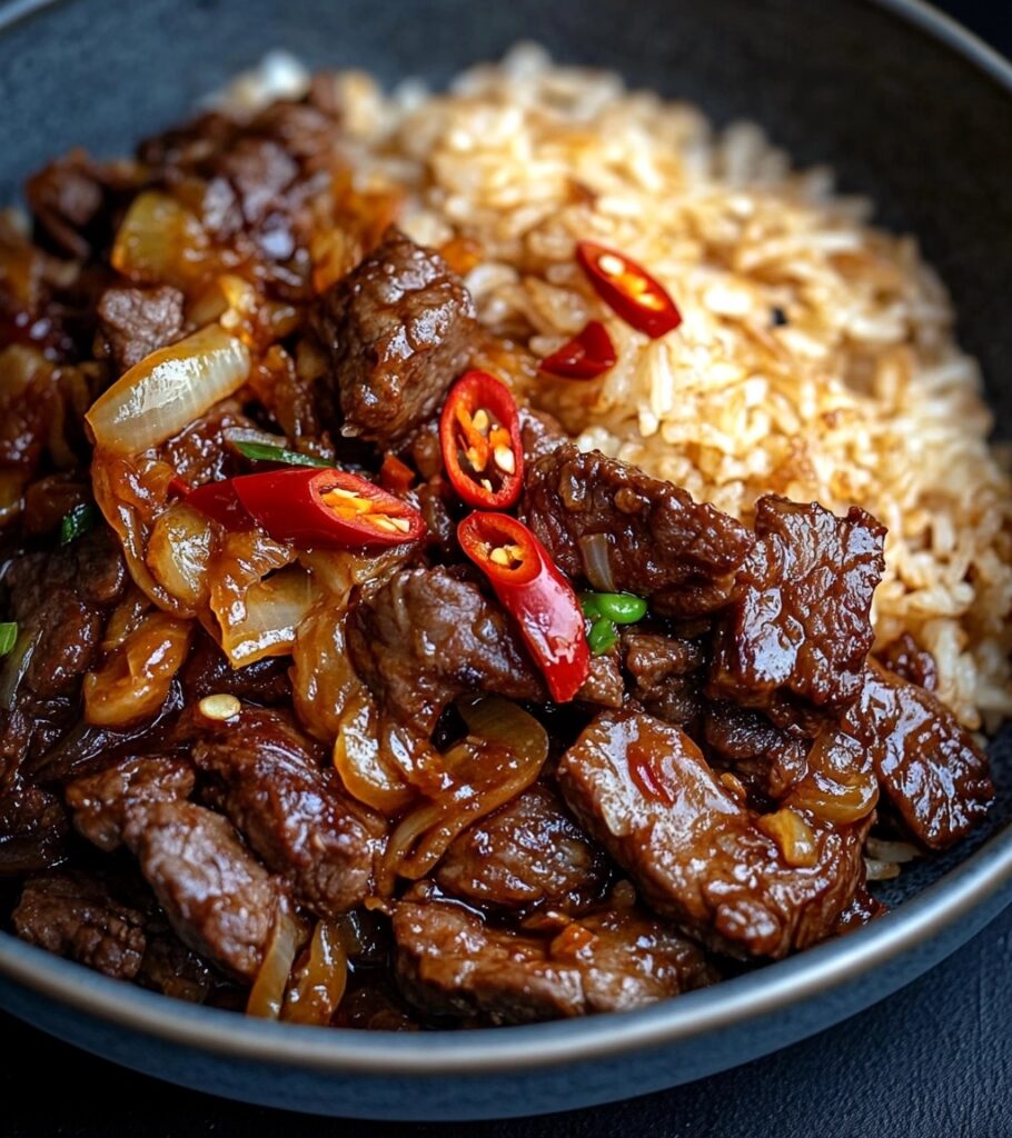 Spicy Beef Stir-Fry: A Quick and Flavorful Dinner Option