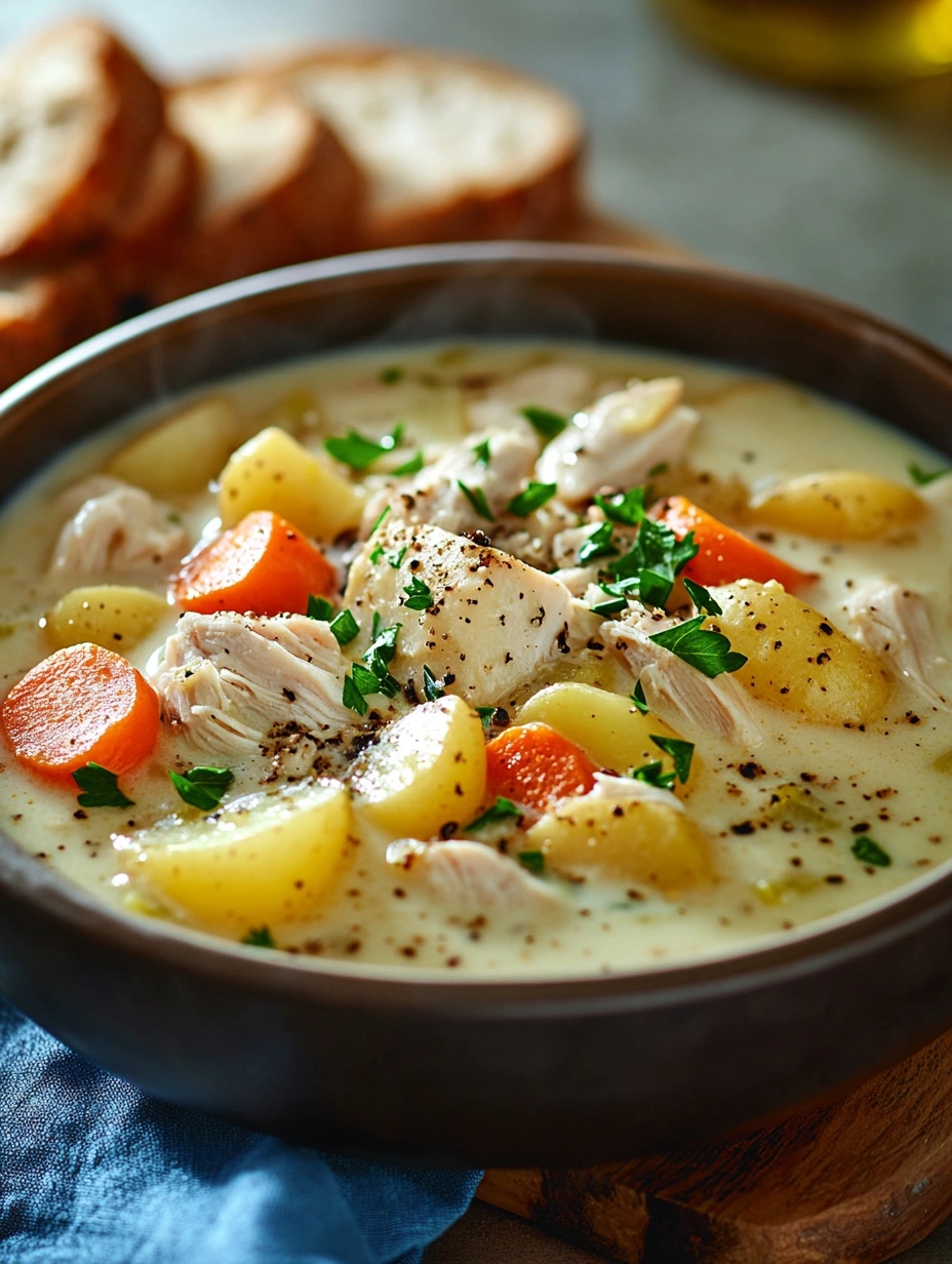 Creamy Chicken and Potato Soup Recipe: A Hearty and Comforting Meal
