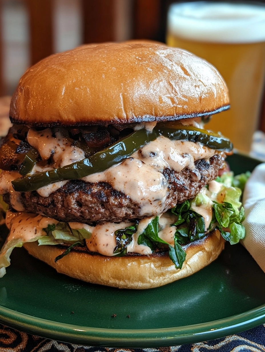 Smoky Chipotle Jalapeño Cheeseburgers: A Bold and Spicy Delight