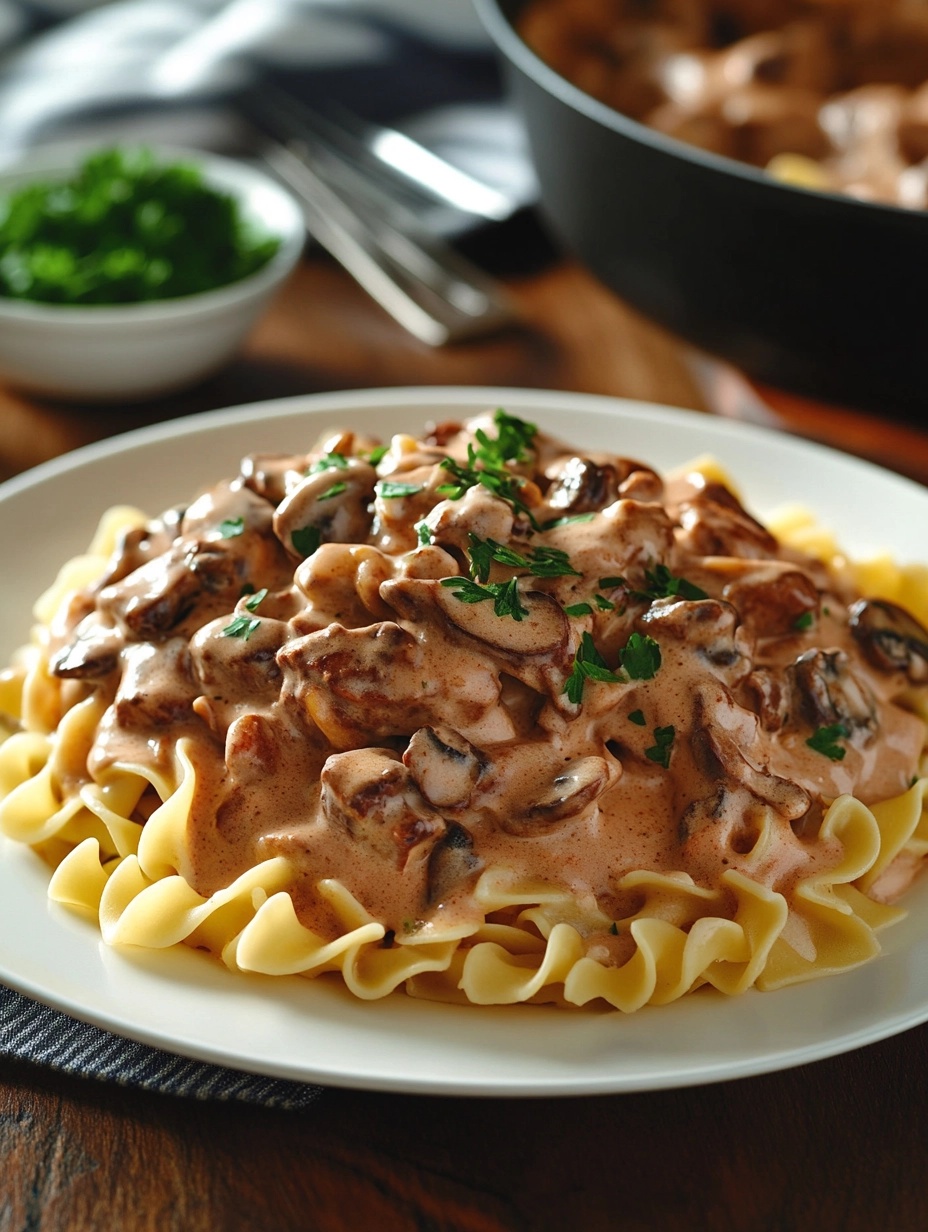 Classic Beef Stroganoff Recipe: A Comforting, Creamy Family Favorite