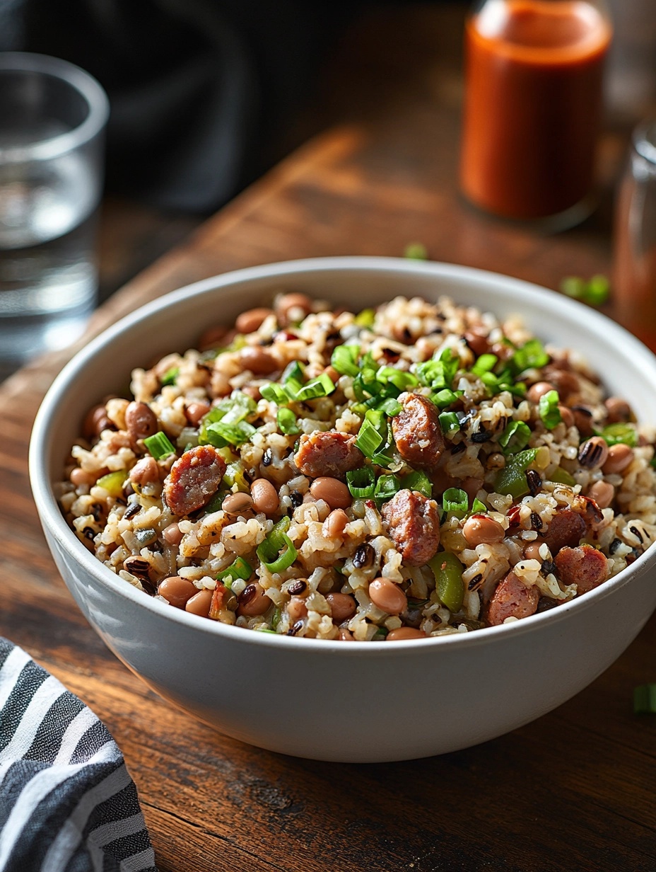 Southern Black-Eyed Peas and Rice with Smoked Sausage: A Hearty Comfort Food Classic