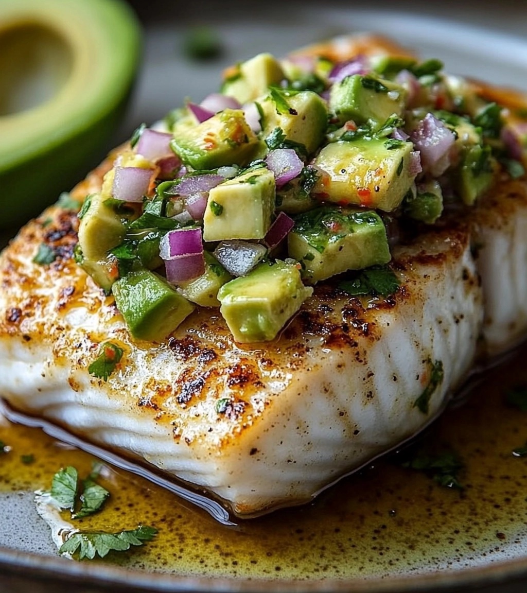 Pan-Seared Cod Avocado Salsa: A Fresh and Flavorful Delight