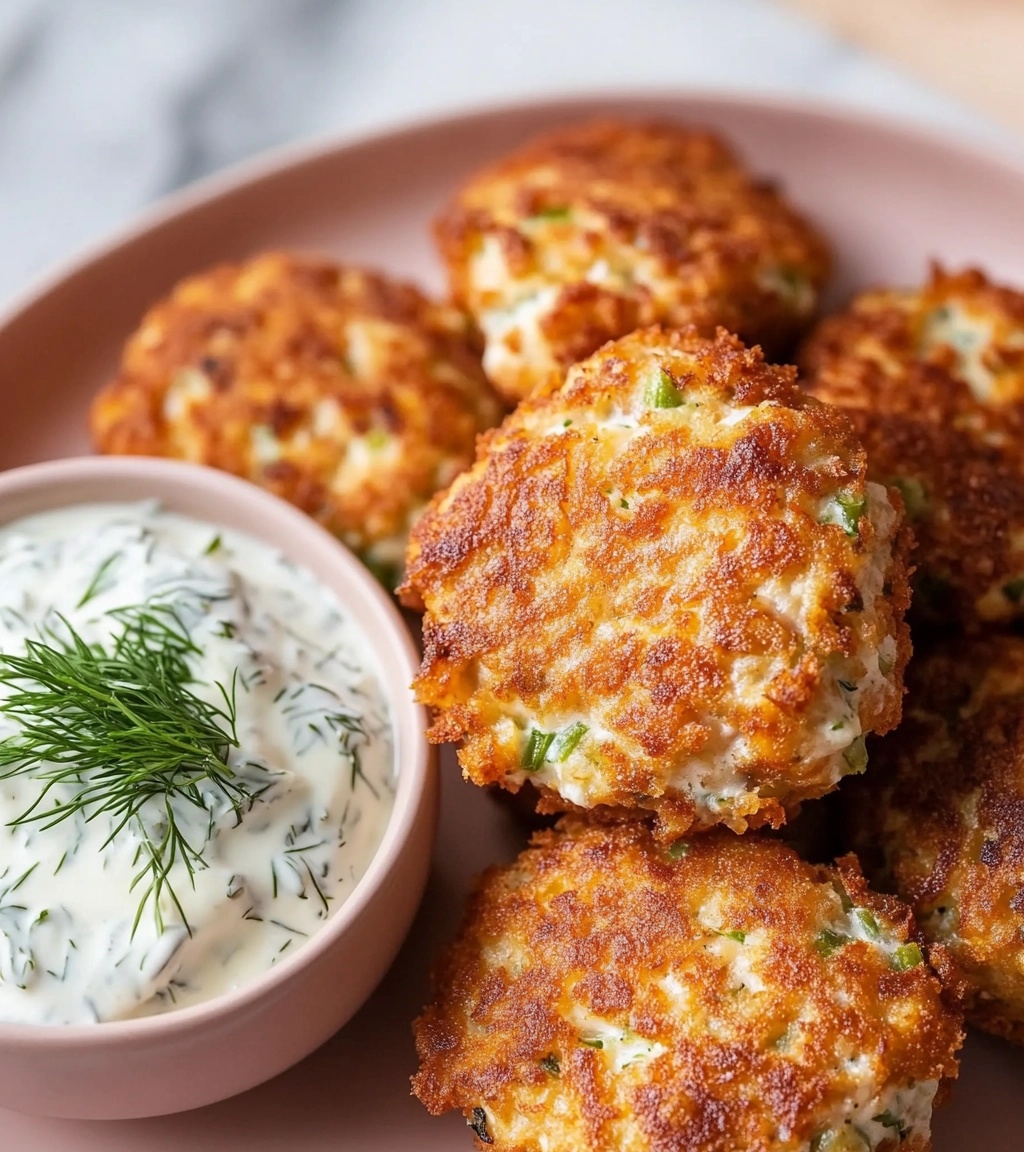 Crispy Salmon Cakes with Dill Sauce: A Flavorful, Easy Meal