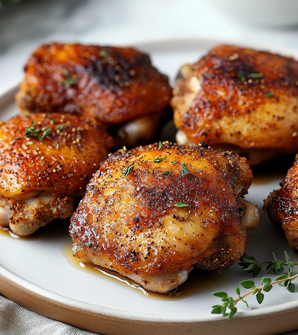 Crispy Baked Chicken Thighs: A Flavorful and Easy Weeknight Dinner