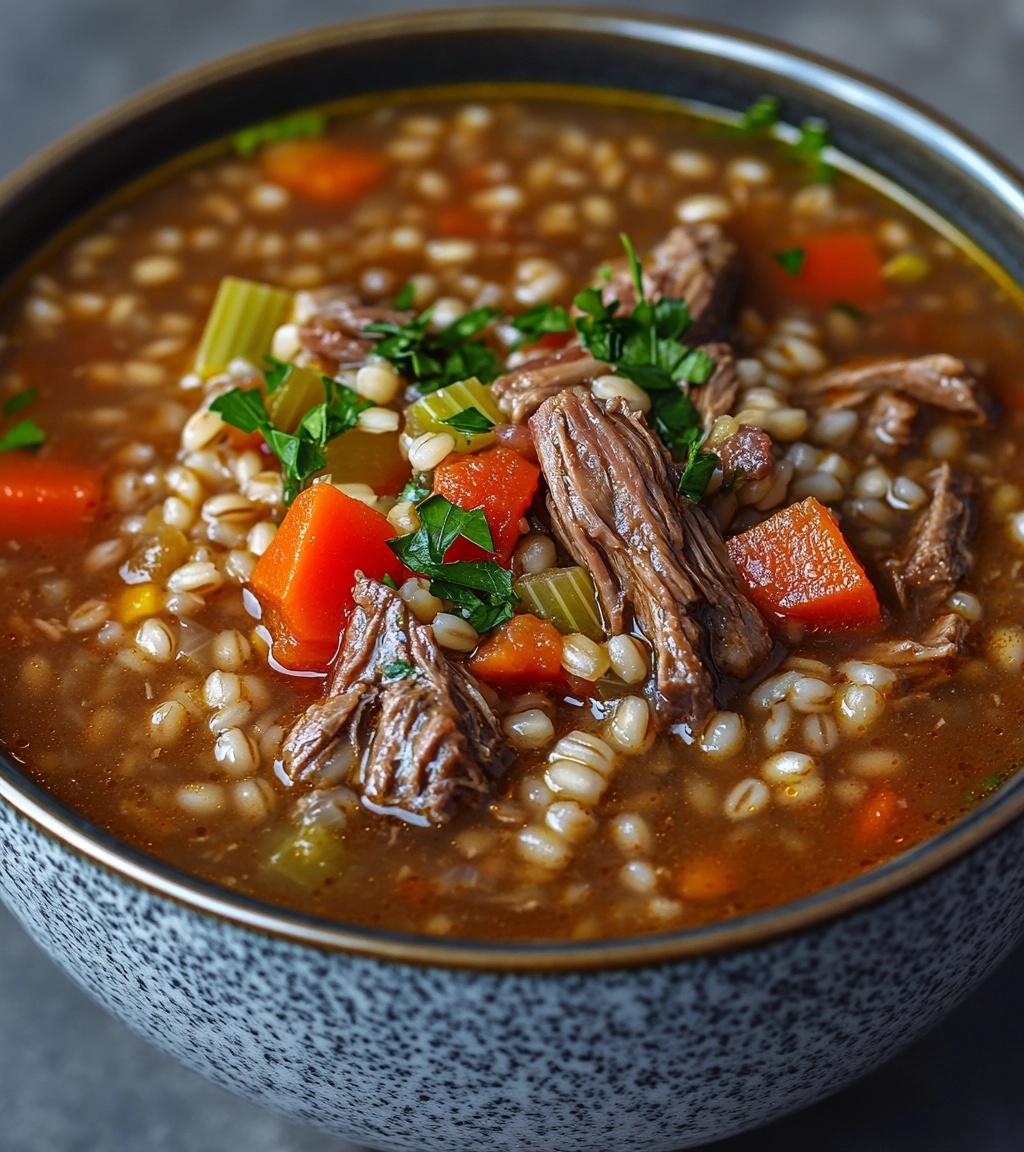 Hearty Beef Barley Soup: A Comforting Classic for Any Occasion