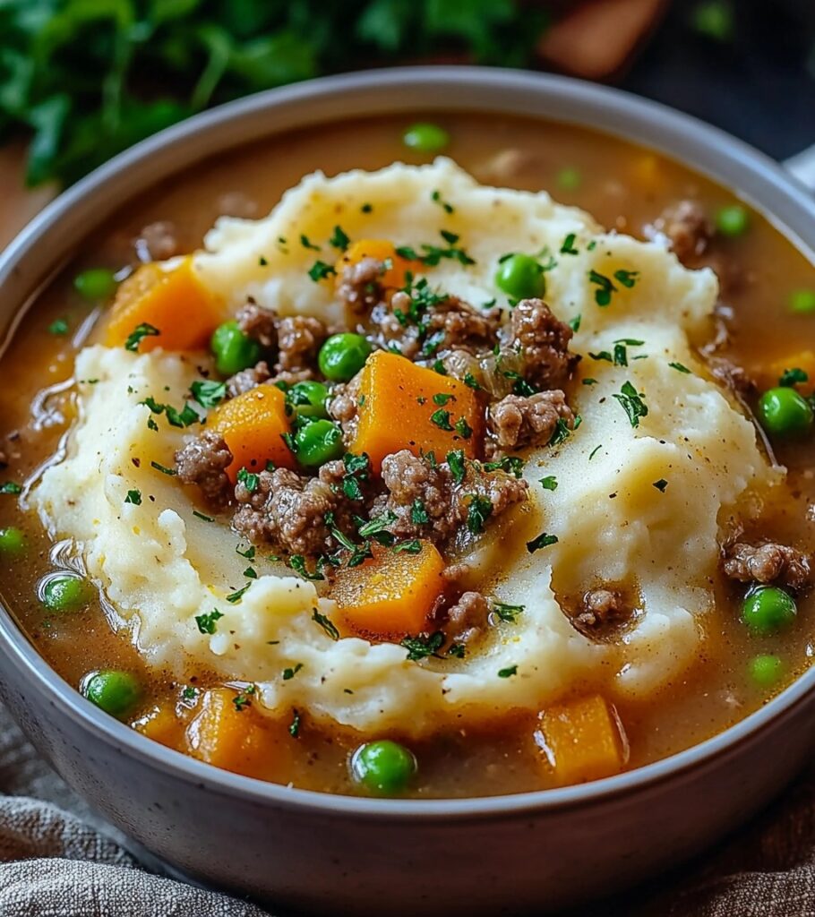 Shepherd’s Pie-Inspired Soup: A Hearty Comfort in Every Spoonful
