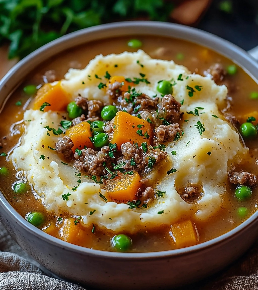 Shepherd’s Pie-Inspired Soup: A Hearty Comfort in Every Spoonful