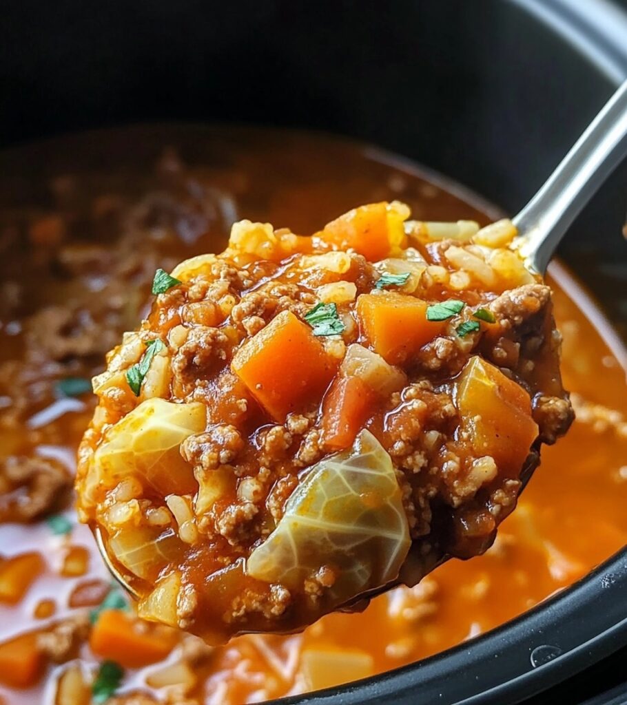 Hearty Stuffed Cabbage Soup: A Comforting One-Pot Wonder