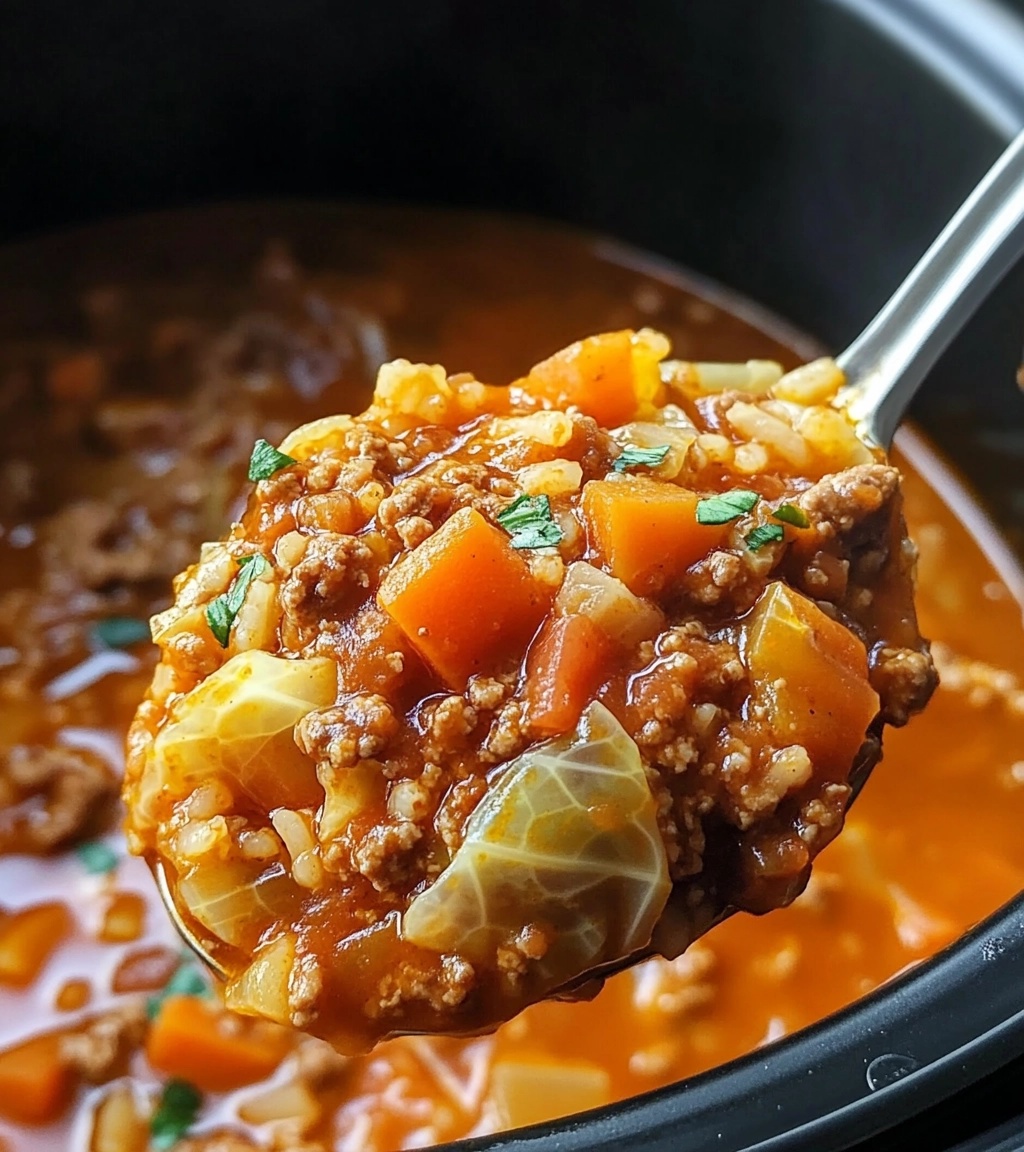 Hearty Stuffed Cabbage Soup: A Comforting One-Pot Wonder