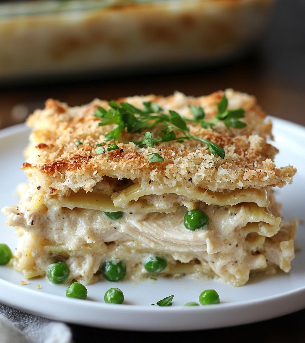 Creamy Chicken Lasagna: A Comforting Twist on a Classic