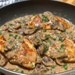Creamy Garlic Mushroom Chicken: A Rich and Comforting Delight Creamy Garlic Mushroom Chicken: A Rich and Comforting Delight