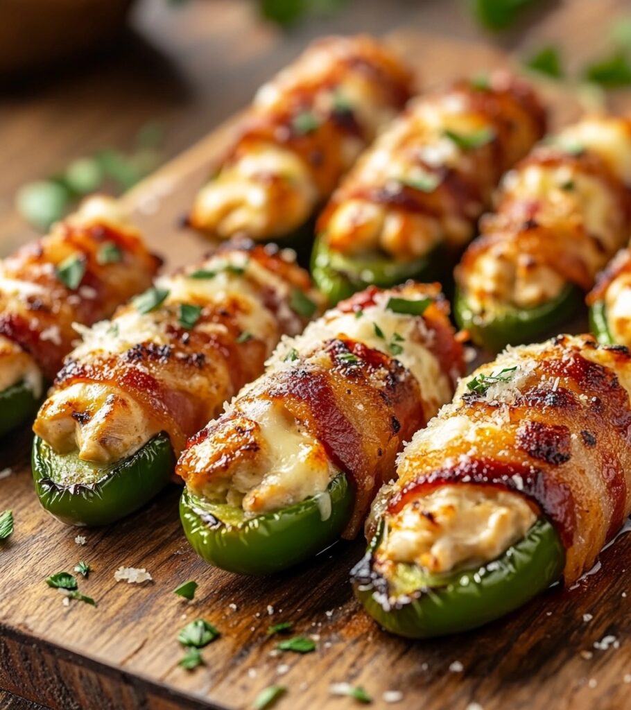 Irresistible Bacon-Wrapped Jalapeño Poppers: A Perfect Appetizer for Any Occasion