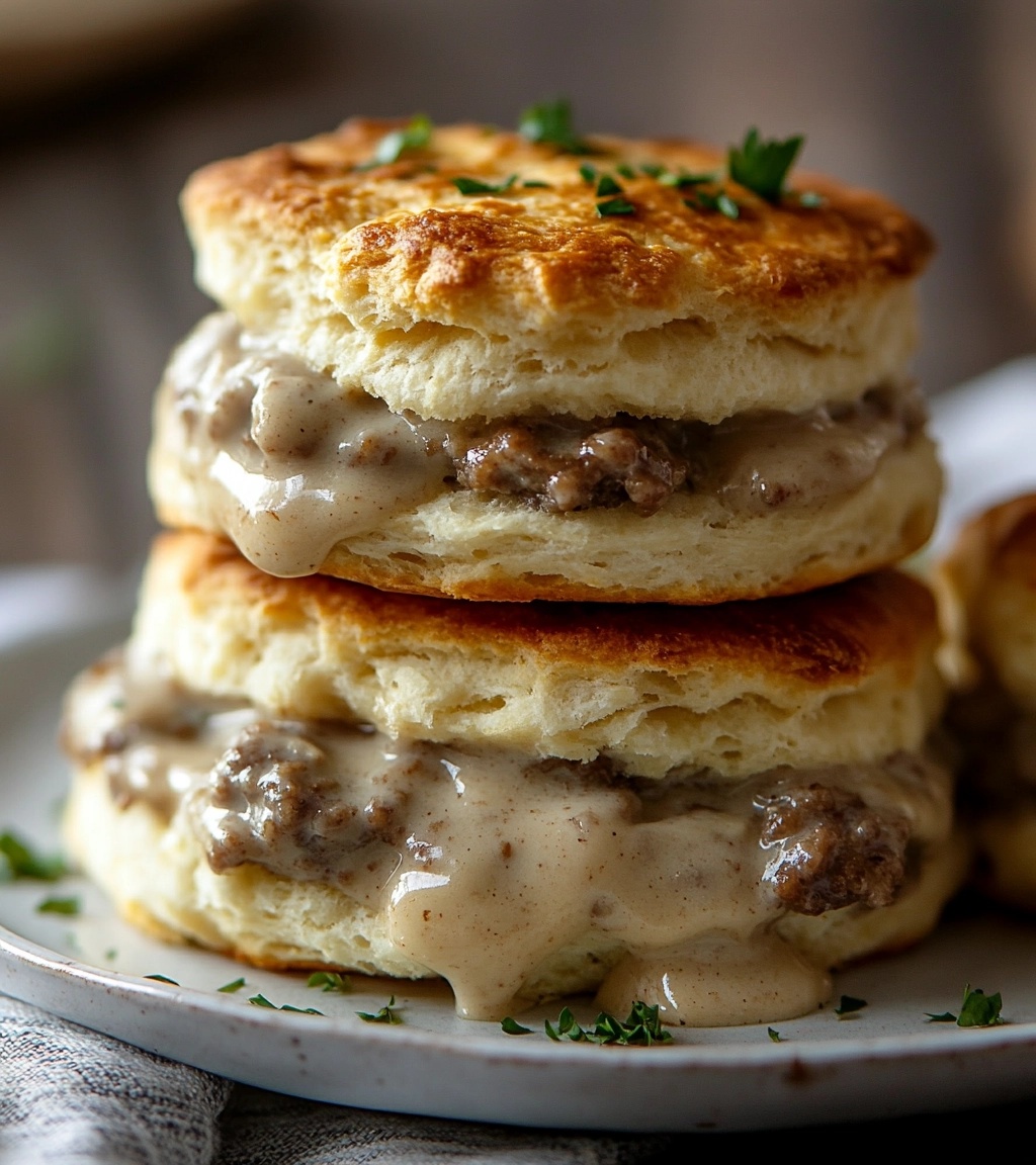 Southern-Style Biscuits and Sausage Gravy: A Comforting Classic