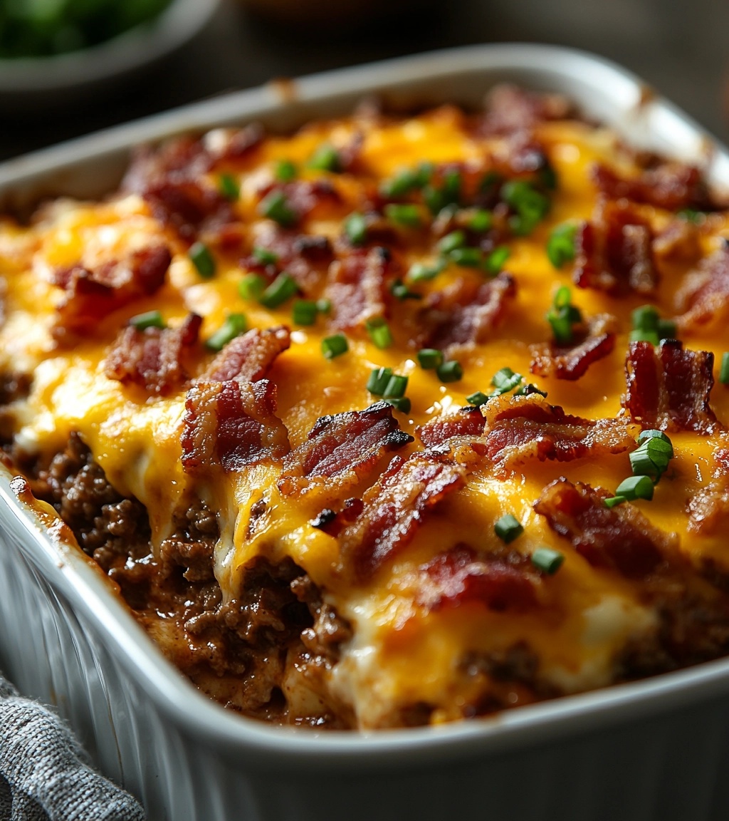 Cheesy Mashed Potato and Ground Turkey Casserole: A Comfort Food Classic