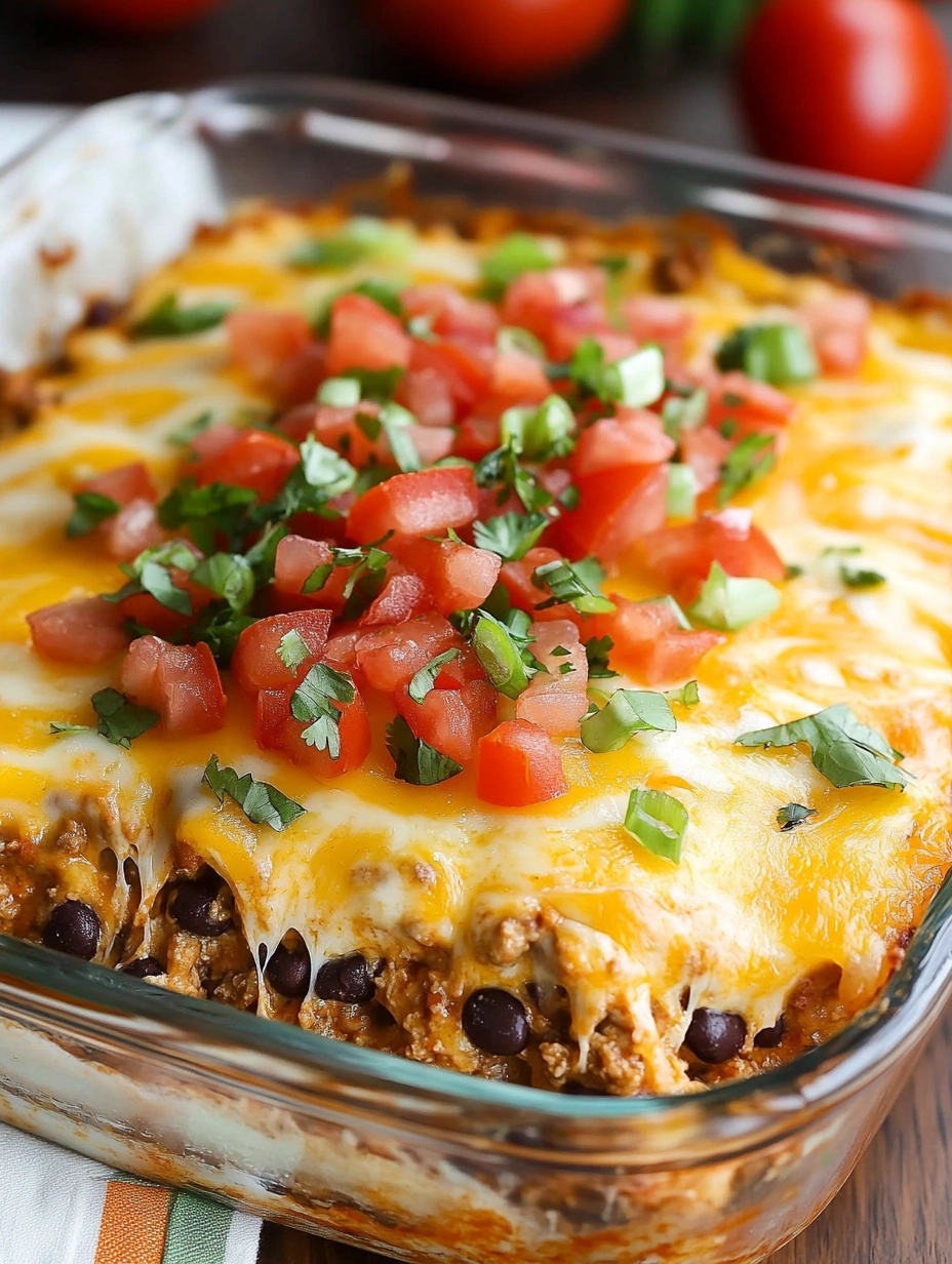 Mexican-Inspired Taco Casserole: A Cheesy, Flavorful Crowd-Pleaser