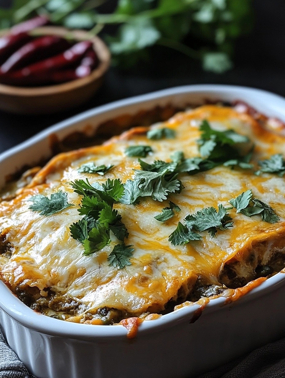 Easy Chicken Enchilada Casserole: A Flavorful Weeknight Dinner