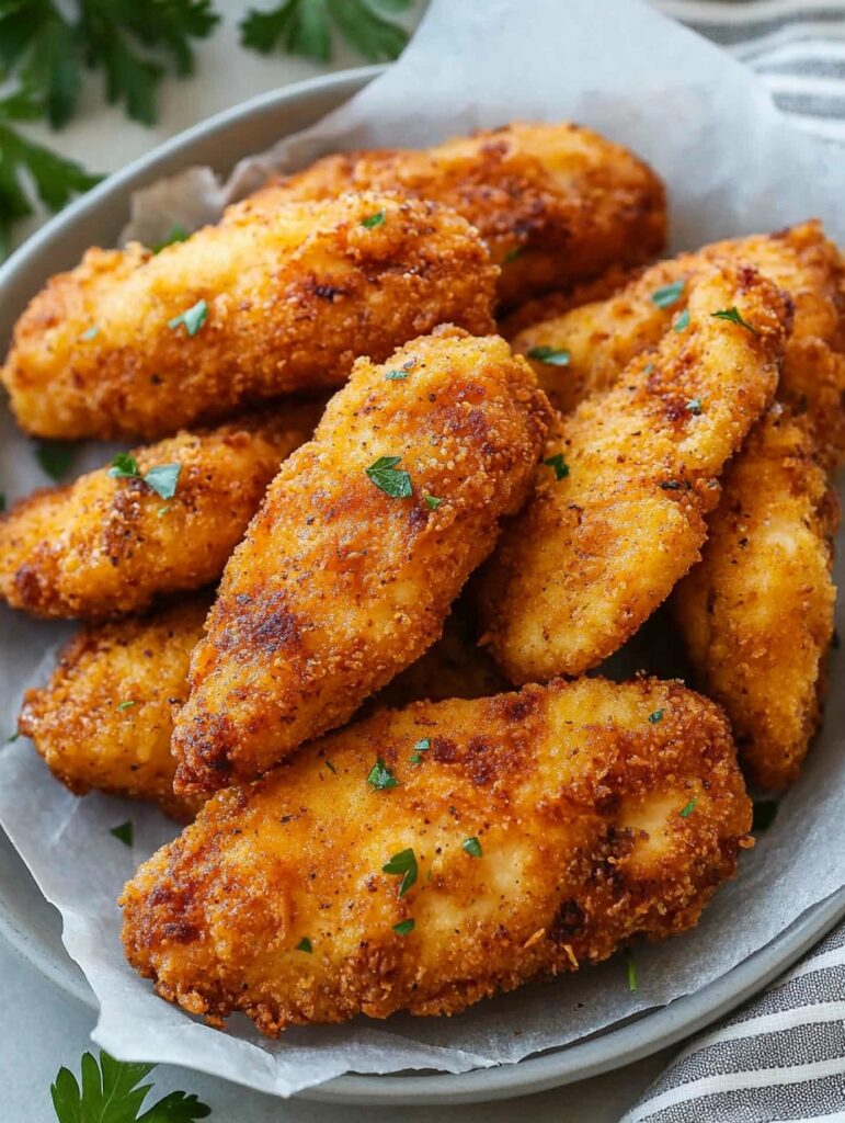 CRISPY OVEN-BAKED CHICKEN TENDERS: A HEALTHY, DELICIOUS, AND EASY RECIPE