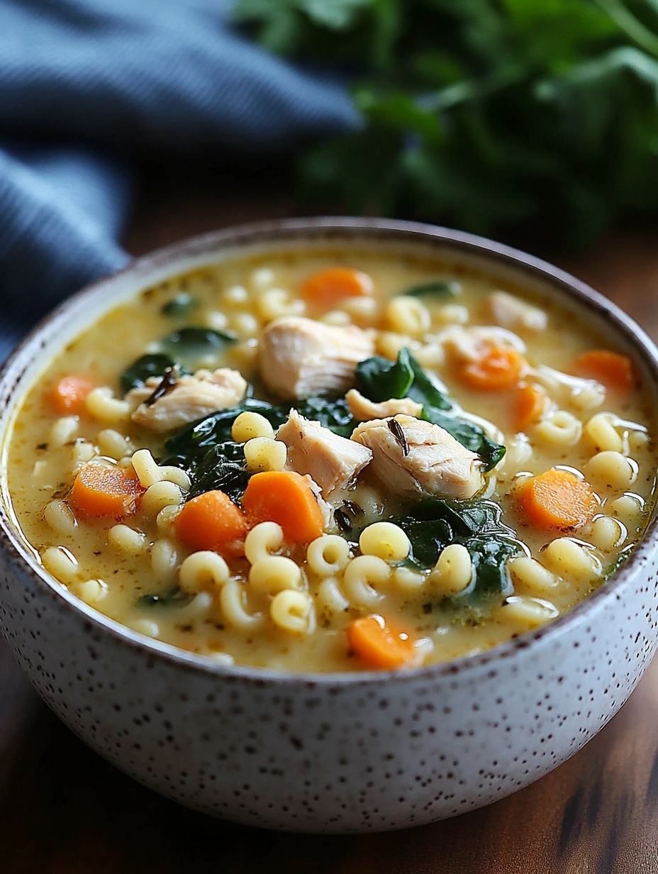 Chicken and Pasta Soup Recipe: Creamy, Comforting, and Delicious