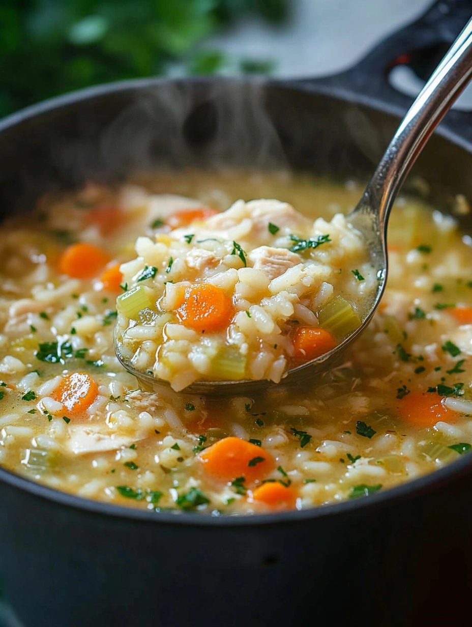 Homemade Chicken and Rice Soup Recipe: A Comforting, Nutritious Bowl of Warmth