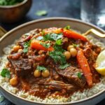 Moroccan Beef Tagine with Chickpeas: A Hearty and Flavorful One-Pot Dish